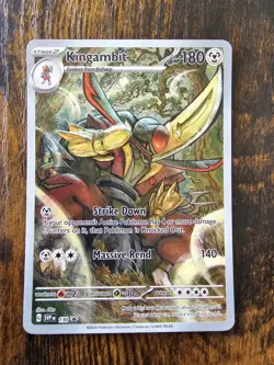 Kingambit 130 Sv: Scarlet & Violet Promo Cards Near Mint - Image 1