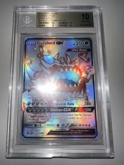 BGS 10 Guzzlord GX SV71/SV94 Pokemon Hidden Fates Full Art Holo Card - Image 1