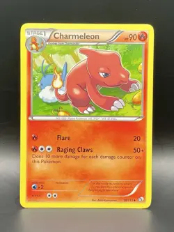 Charmeleon 18/113 BW: Legendary Treasures (2013) Unique Art Pokemon Card LP+/NM - Image 3