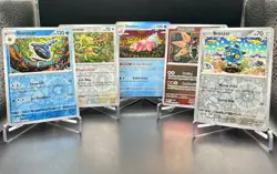 5x Shinji Kanda [Holo] Lot - Unique Art Collector's Lot Pokemon Cards NM/M - Image 1