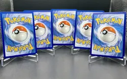 5x Shinji Kanda [Holo] Lot - Unique Art Collector's Lot Pokemon Cards NM/M - Image 2