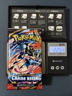 Pokemon TCG: Chaos Rising English Booster Pack 10 Card Sealed 22.54g - Image 1