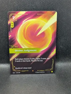 Riftbound Divine Judgement Card Origins OGN 244/298 League Of Legends - Image 1