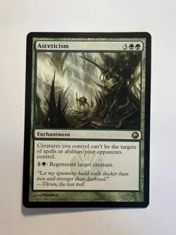 Asceticism - MTG Scars of Mirrodin - NM - Image 1