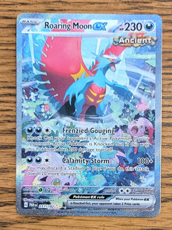 Roaring Moon EX 251/182 - Paradox Rift SV04 - Scarlet & Violet - Pokemon Card-NM - Image 1