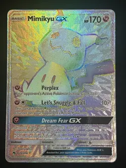 Mimikyu GX (Secret) 226/214 Sm-Lost Thunder Pokemon Card - Image 1