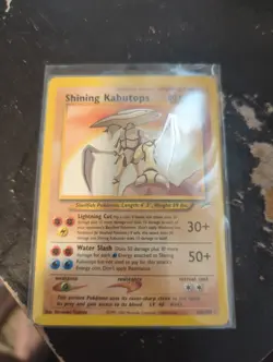 Pokemon TCG Shining Kabutops Neo Destiny Holo Card #108/105 2000 Light Payed - Image 1