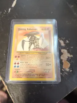 Pokemon TCG Shining Kabutops Neo Destiny Holo Card #108/105 2000 Light Payed - Image 3