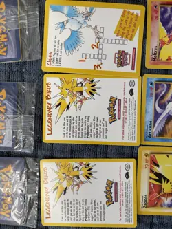Wizards of the Coast Pokemon TCG Legendary Birds Promo Cards Lot (3) - Image 1