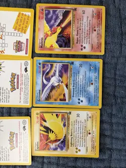 Wizards of the Coast Pokemon TCG Legendary Birds Promo Cards Lot (3) - Image 2