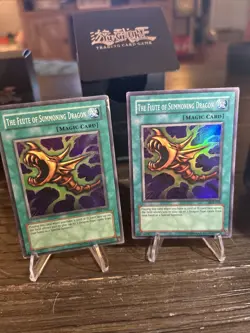 Yu-Gi-Oh! TCG The Flute of Summoning Dragon SDK-042 *Damaged Cards - Image 1