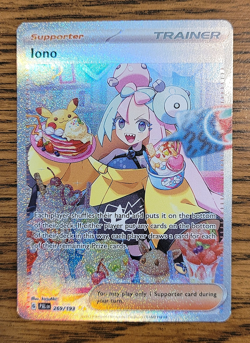 Iono 269/193 - Paldea Evolved - Pokemon Card SV02 Scarlet & Violet - Holo - NM - Image 1