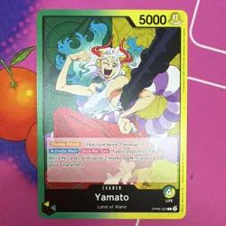 Bandai One Piece Yamato Leader OP06-022 Holo Alt Art English 5000 Power - Image 1