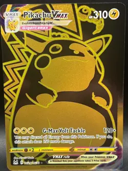 Pokemon Pikachu VMAX TG29/TG30 Lost Origin Trainer Gallery Secret Rare NM - Image 2