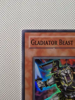 Yu-Gi-Oh! TCG - Gladiator Beast Samnite - TU01-EN004 - Super Rare - Near Mint - Image 4