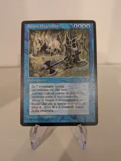 MTG Invoke "Prejudice" Pre Judice Banned Italian Legends Invoca Pregiudizio - Image 1