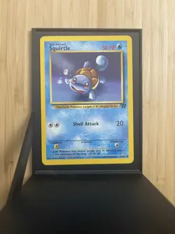 Pokemon Squirtle 68/82 Team Rocket Common Unlimited LP WOTC - Image 2