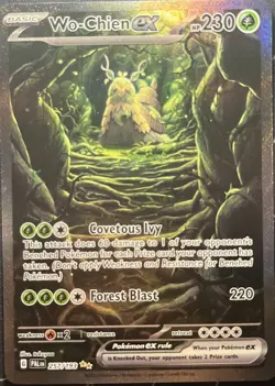 Pokemon TCG Wo-Chien EX 257/193 Sir Sv: Paldea Evolved M/NM Condition - Image 1