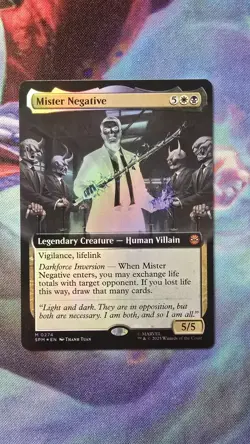 Mister Negative (Extended Art) Marvel's Spider-Man Foil - Image 1