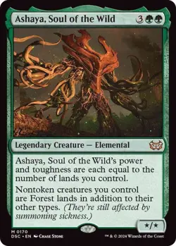 Ashaya, Soul of the Wild - NM (MTG Duskmourn House of Horror: Commander 170) - Image 1