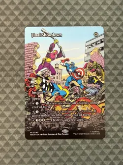 MTG Final Showdown #0045 Borderless Mythic Marvel Universe Eternal-Legal (MAR) - Image 1