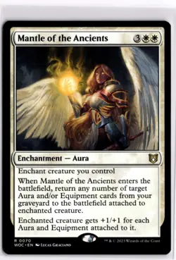 Mantle of the Ancients Wilds of Eldraine 70 LP x1 MTG Magic: the Gathering - Image 1