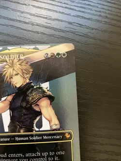 Cloud, Ex-SOLDIER Borderless Foil 0202 Commander Final Fantasy Mythic MTG NM - Image 5