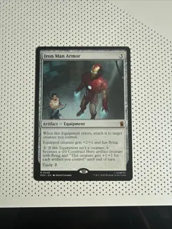 Magic The Gathering Marvel Iron Man Armor Extended Art Mythic #0427 - Image 1