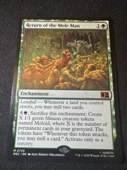 Return of the Mole Man MTG MSC Nm/M - Image 1