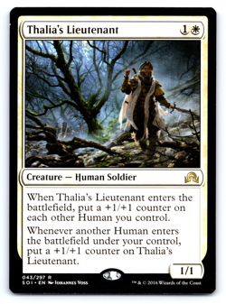 Thalia's Lieutenant - Shadows Over Innistrad - MTG - Image 1
