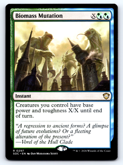 Biomass Mutation - Secrets of Strixhaven Commander - MTG - Image 1