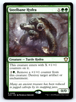 Steelbane Hydra - Secrets of Strixhaven Commander - MTG - Image 1