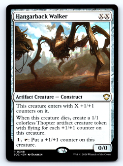 Hangarback Walker - Secrets of Strixhaven Commander - MTG - Image 1