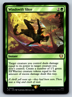 Windswift Slice - Lord of the Rings Commander - MTG - Image 1