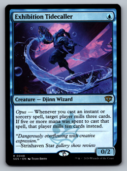 Exhibition Tidecaller - Secrets of Strixhaven - MTG - Image 1