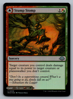 Stump Stomp FOIL - Modern Horizons 3 - MTG - Image 1