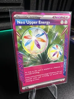 Pokemon TCG Neo Upper Energy 162/162 Temporal Forces ACE SPEC Rare Holo NM - Image 2