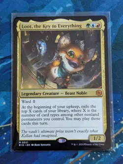 MTG Loot, the Key to Everything - NM - Big Score - Image 1