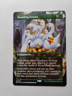 Doubling Season Anime Borderless Regular Enchanting Tales Mythic Green EN M 0081 - Image 1