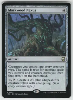 MTG Maskwood Nexus Normal Commander: Modern Horizons 3 # 299 NM - Image 1
