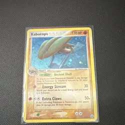 Pokemon Kabutops EX Legend Maker 7/92 Holo Rare 110 HP English TCG Card - Image 1