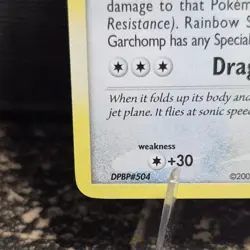 Pokemon TCG Garchomp Diamond & Pearl Mysterious Treasures Holo Rare Card - Image 5