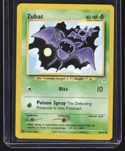 Neo Revelation Pokemon TCG Zubat #59/64 - Image 1