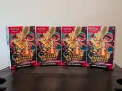 Pokemon TCG Mega Evolution Ascended Heroes 6-Pack Booster Bundle | Lot of 4! - Image 1