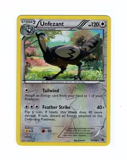 Unfezant 82/98 Emerging Powers Reverse Holo Rare - Pokemon Card - Image 1