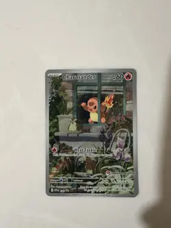 Pokemon TCG Charmander Obsidian Flames Promo #044 Pokemon Center Stamped NM - Image 1