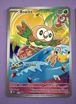 Pokemon TCG Litten Rowlet Popplio First Partner Illustration Promo Set | NM - Image 3