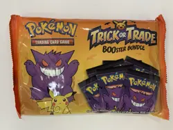 2022 Pokemon BOOster Bundle Trick or Trade Treat New Sealed 40 PROMO Packs - Image 1