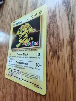 Pokemon TCG Electabuzz Promo Toys R Us 41/108 Holo NM - Image 3