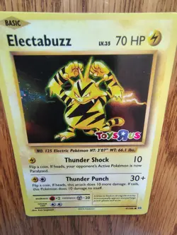 Pokemon TCG Electabuzz Promo Toys R Us 41/108 Holo NM - Image 4